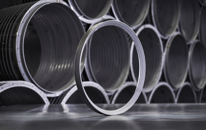 Angle rolled heel in Midwest Metal Products